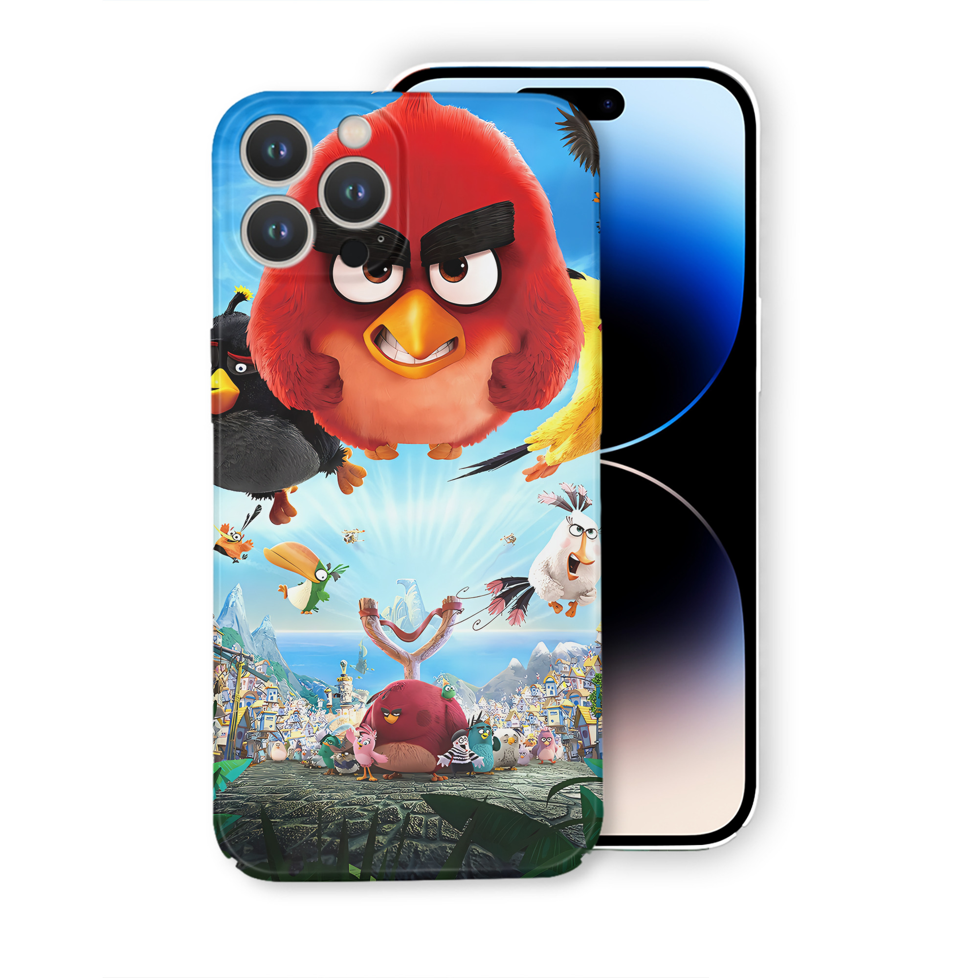 （画像用） Angry Birds アングリーバード 【iPhone 14シリーズ対応】ハードケース